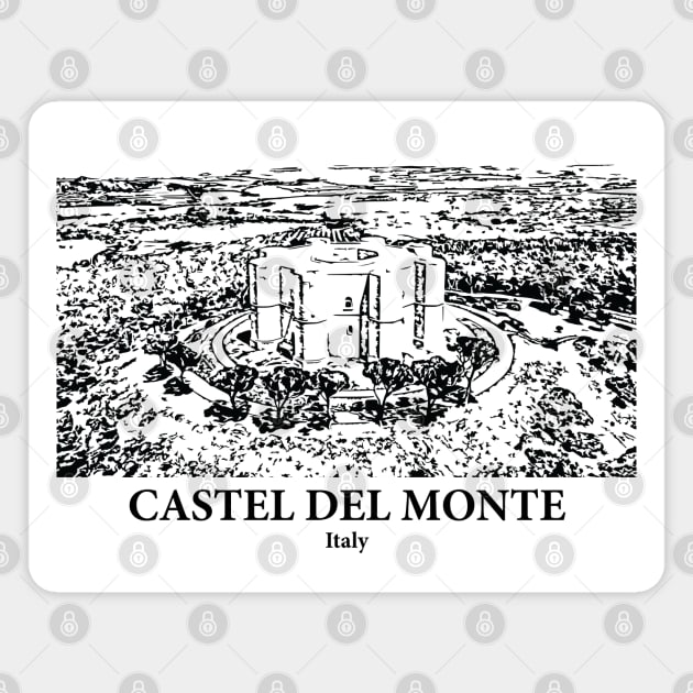 Castel del Monte - Italy Magnet by Lakeric